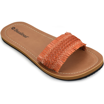 Zapatos Mujer Sandalias Brasileras Treza Naranja