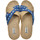 Zapatos Mujer Sandalias Brasileras Tren Loom Azul