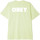 textil Hombre Tops y Camisetas Obey bold Verde