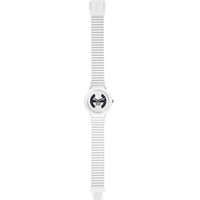 Relojes & Joyas Relojes mixtos analógico-digital Hip Hop Reloj Solar  blanco / blanco - 34 mm Blanco