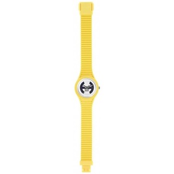Relojes & Joyas Relojes mixtos analógico-digital Hip Hop Reloj Solar  amarillo / blanco - 34 mm Multicolor