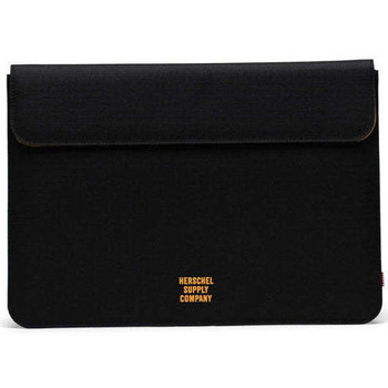 Bolsos Funda ordenador Herschel Spokane Sleeve for MacBook Black Ripstop/Blazing Orange 