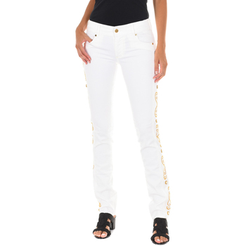textil Mujer Pantalones Met 10DBF0047-B016-0001 Blanco