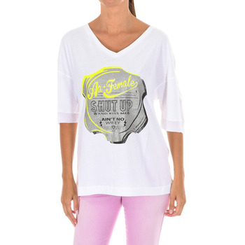textil Mujer Tops y Camisetas Met 10DMC0245-J1254-0001G Blanco