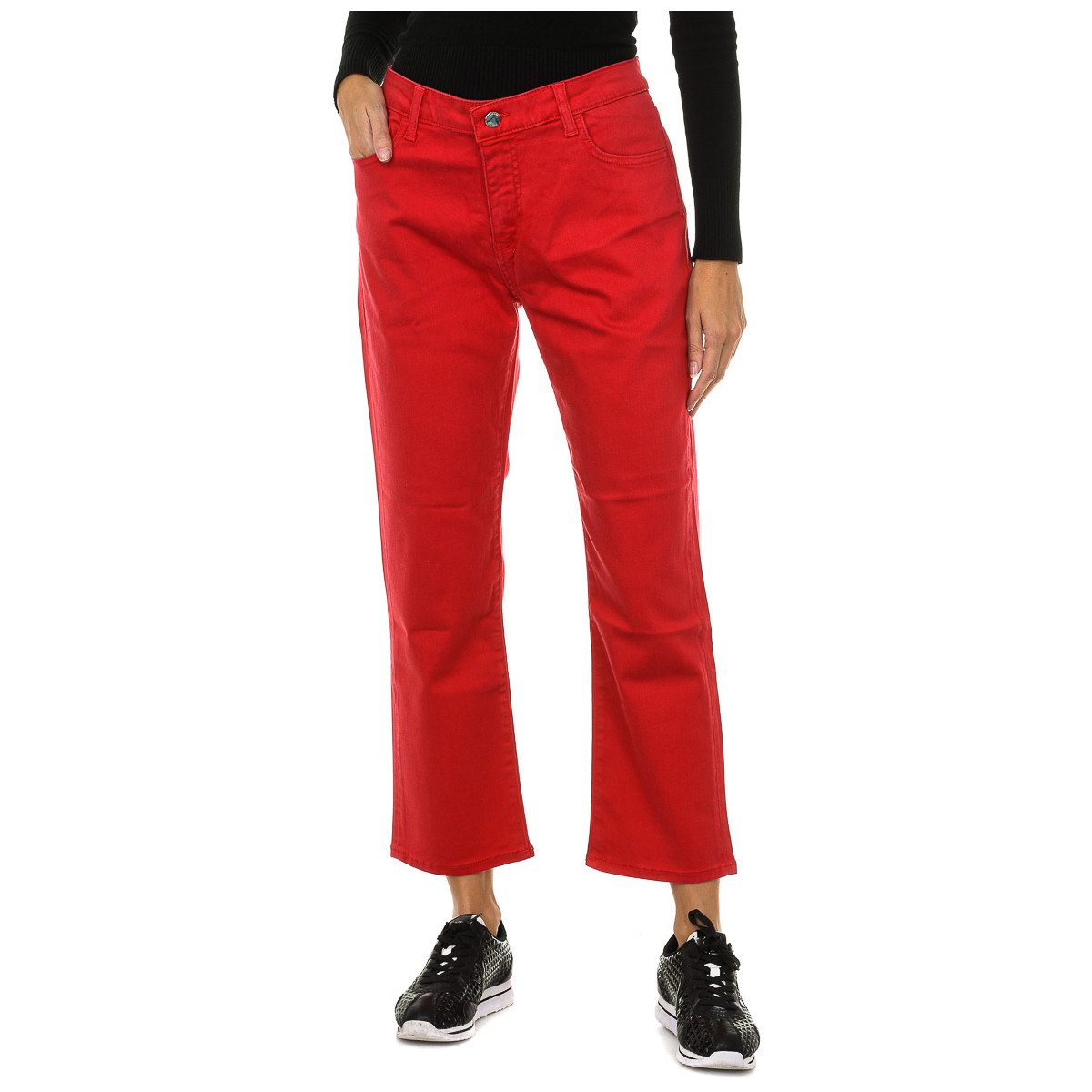 textil Mujer Pantalones Emporio Armani 3Y5J10-5D1RZ-1468 Rojo