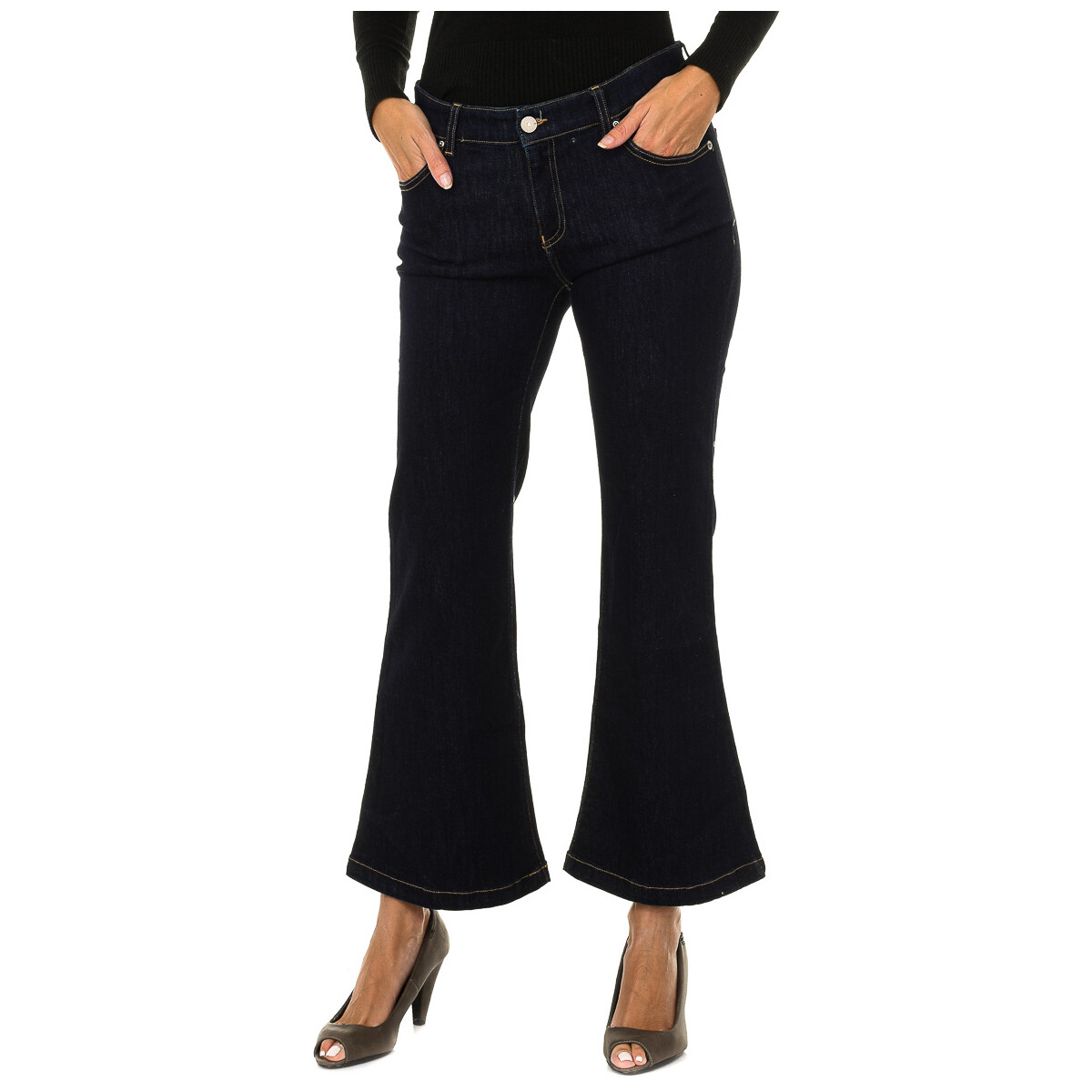 textil Mujer Pantalones Emporio Armani 6Y5J04-5D2AZ-1500 Azul