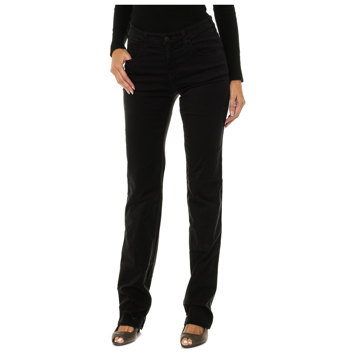textil Mujer Pantalones Emporio Armani 6Y5J75-5N22Z-1200 Negro