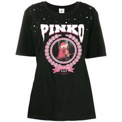 textil Mujer Tops y Camisetas Pinko 1N12L2 Y68F Z99 Negro