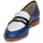 Zapatos Mujer Mocasín Etro MOCASSIN 3767 Azul / Negro / Blanco