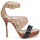 Zapatos Mujer Sandalias John Galliano AN6363 Rosa / Marino / Beige