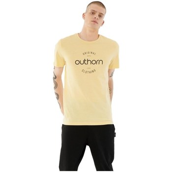 textil Hombre Camisetas manga corta Outhorn TSM600A Amarillo