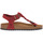 Zapatos Mujer Zuecos (Mules) Bioline 994 ROSSO INGRASSATO Rojo