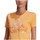 textil Mujer Camisetas manga corta adidas Originals Tropical Graphic Naranja