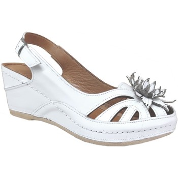 Zapatos Mujer Sandalias Karyoka Fleur Blanco
