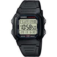 Relojes & Joyas Hombre Relojes digitales Casio W-800H-1AVES, Quartz, 37mm, 10ATM Negro