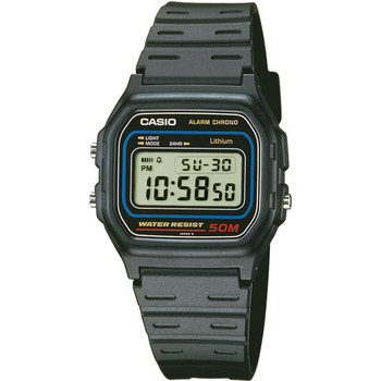 Relojes & Joyas Hombre Relojes digitales Casio W-59-1VQES, Quartz, 34mm, 5ATM Negro
