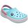 Zapatos Niños Zuecos (Mules) Crocs CR.204537-IBWH Ice blue/white
