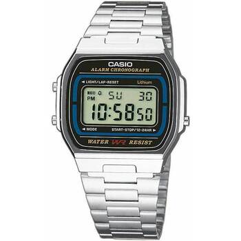Relojes & Joyas Hombre Relojes digitales Casio A164WA-1VES, Quartz, 35mm, 3ATM Plata