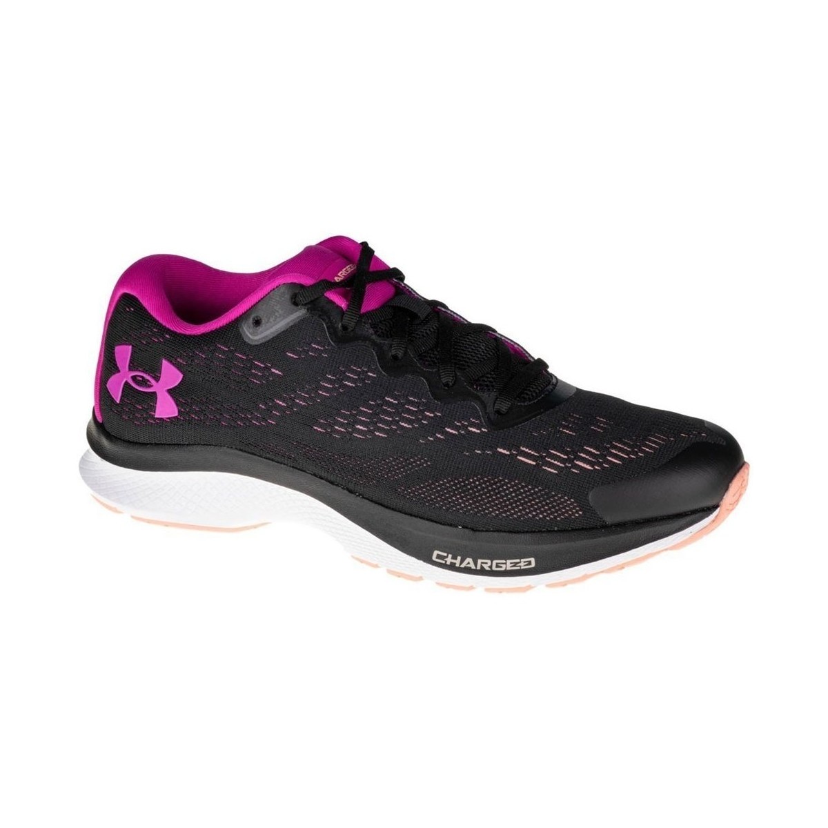 Zapatos Mujer Running / trail Under Armour W Charged Bandit 6 Rosa, Negros