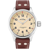 Relojes & Joyas Hombre Relojes analógicos Tw-Steel Tw-Acier SVS101, Quartz, 45mm, 10ATM Plata