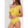 textil Mujer Bañador Admas Traje de baño una pieza con volantes amarillos Amarillo