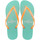 Zapatos Mujer Chanclas Brasileras Classic Combi Neon W Verde