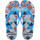 Zapatos Mujer Chanclas Brasileras Printed 21 Axon Azul