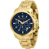 Relojes & Joyas Hombre Relojes analógicos Maserati R8873621021, Quartz, 44mm, 5ATM Oro