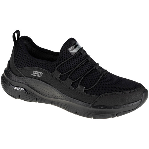 Zapatos Mujer Zapatillas bajas Skechers Arch Fit Lucky Thoughts Negro