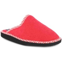 Zapatos Mujer Pantuflas Doctor Cutillas Zapatilla de casa Rojo