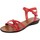 Zapatos Mujer Sandalias Mariella  Rojo