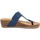Zapatos Mujer Chanclas Summery  Azul