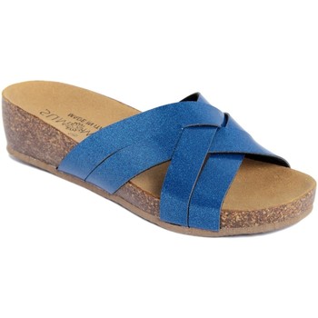 Zapatos Mujer Zuecos (Mules) Summery  Azul