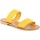 Zapatos Mujer Sandalias Donna Toscana  Amarillo