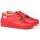 Zapatos Hombre Derbie Angelitos 14043-15 Rojo