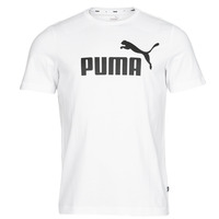 textil Hombre Camisetas manga corta Puma ESS LOGO TEE Blanco