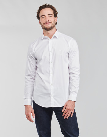 textil Hombre Camisas manga larga Emporio Armani 8N1C09 Blanco