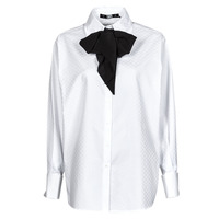 textil Mujer Camisas Karl Lagerfeld KL MONOGRAM POPLIN SHIRT Blanco