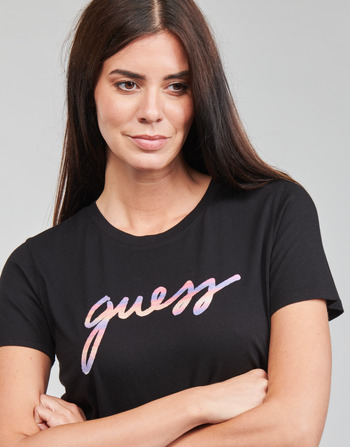Guess SS SUNSET GRADIENT LOGO Negro / Multicolor