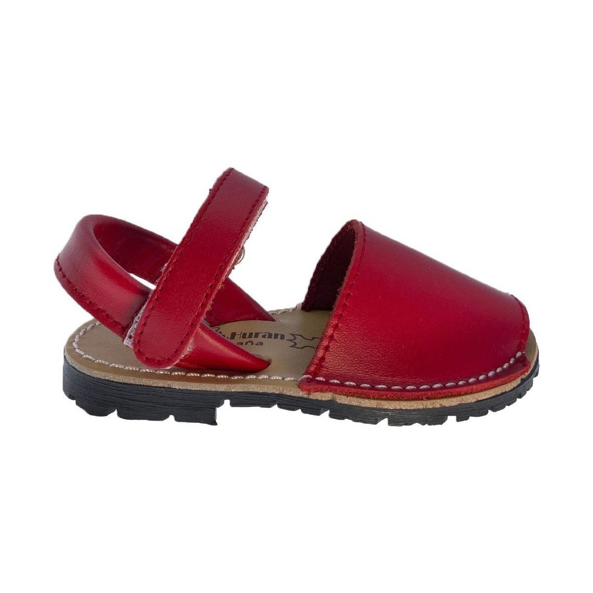 Zapatos Niños Derbie & Richelieu Huran Sandalias Menorquinas 551 Rojo Rojo