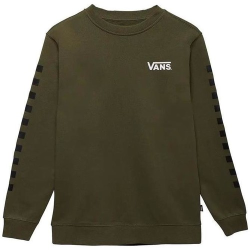 textil Niño Jerséis Vans Sweatshirt By Exposition Check Crew Grape Leaf/Black Verde