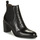 Zapatos Mujer Botines Adige FANY V5 CAIMAN NOIR Negro