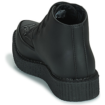 TUK POINTED CREEPER 3 BUCKLE BOOT Negro