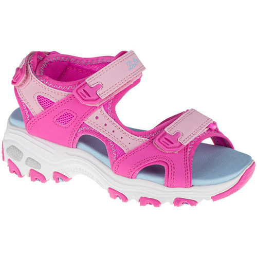 Zapatos Niña Sandalias de deporte Skechers D'Lites Rosa