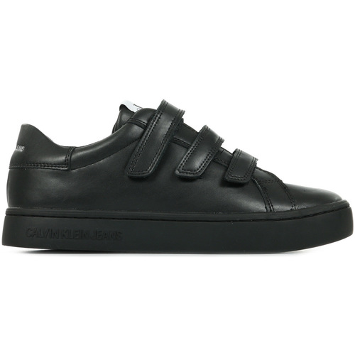 Zapatos Mujer Deportivas Moda Calvin Klein Jeans Cupsole Sneaker Threestrap Negro