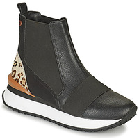 Zapatos Mujer Zapatillas altas Gioseppo LUNNER Negro / Leopardo