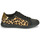 Zapatos Mujer Zapatillas bajas Geox JAYSEN Negro / Leopardo
