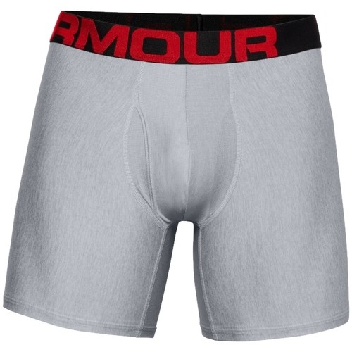 Ropa interior Hombre Boxer Under Armour Charged Tech 6in 2 Pack Gris