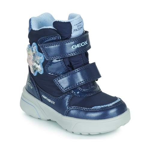 Zapatos Niña Botas de nieve Geox SVEGGEN ABX Marino