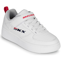 Zapatos Niños Zapatillas bajas Skechers SPORT COURT 92 Blanco